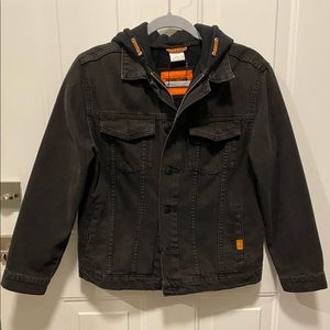 Boys Zara denim hoodie/ jacket. NEW never worn